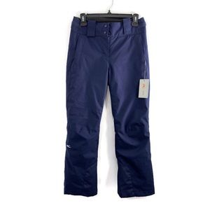 NWT Kjus Girls Navy Blue Silica Snow Pants 12